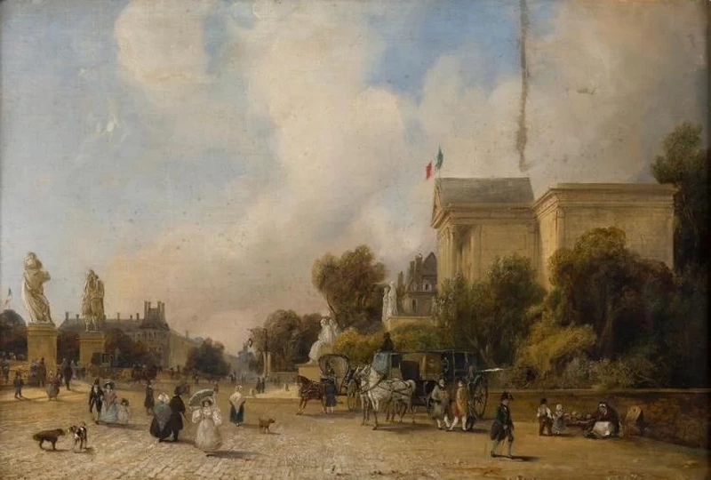 UNA VISTA DELL'ASSEMBLEA NAZIONALE, PARIGI